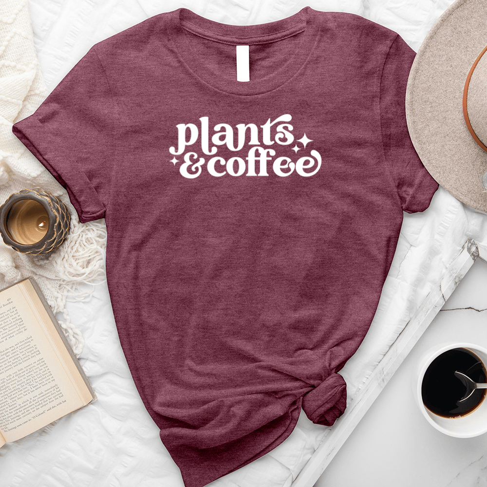 Plants And Coffee Unisex Tee