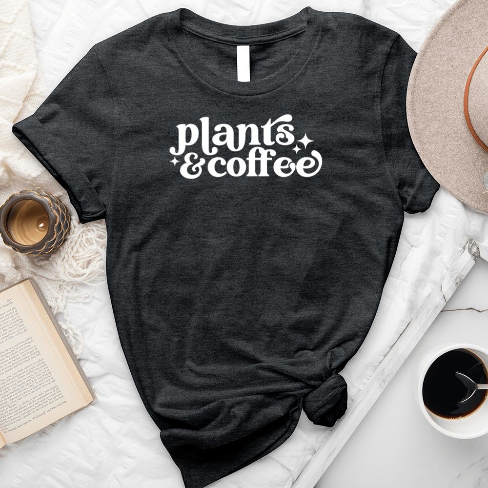 Plants And Coffee Unisex Tee