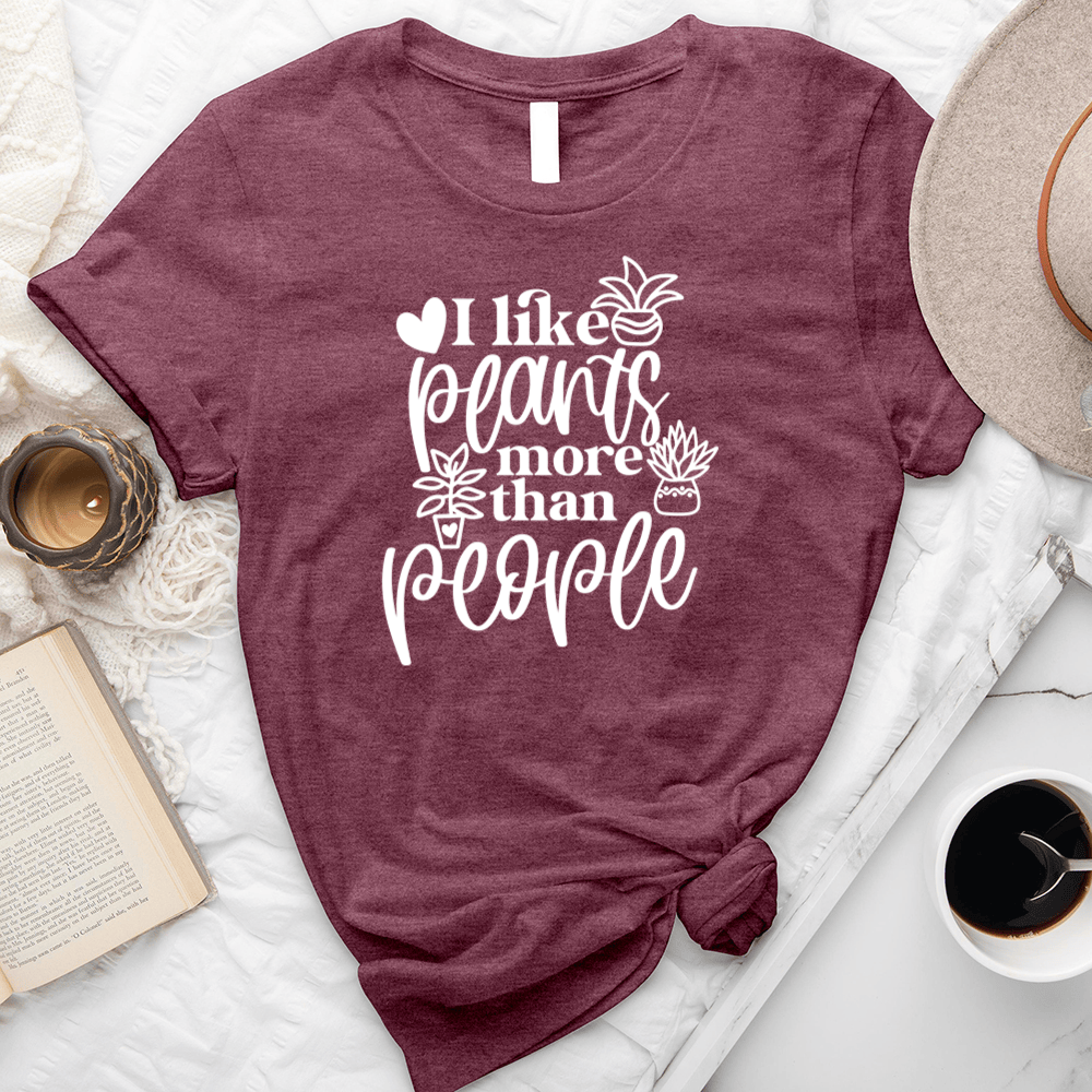 Plants More Than People Unisex Tee