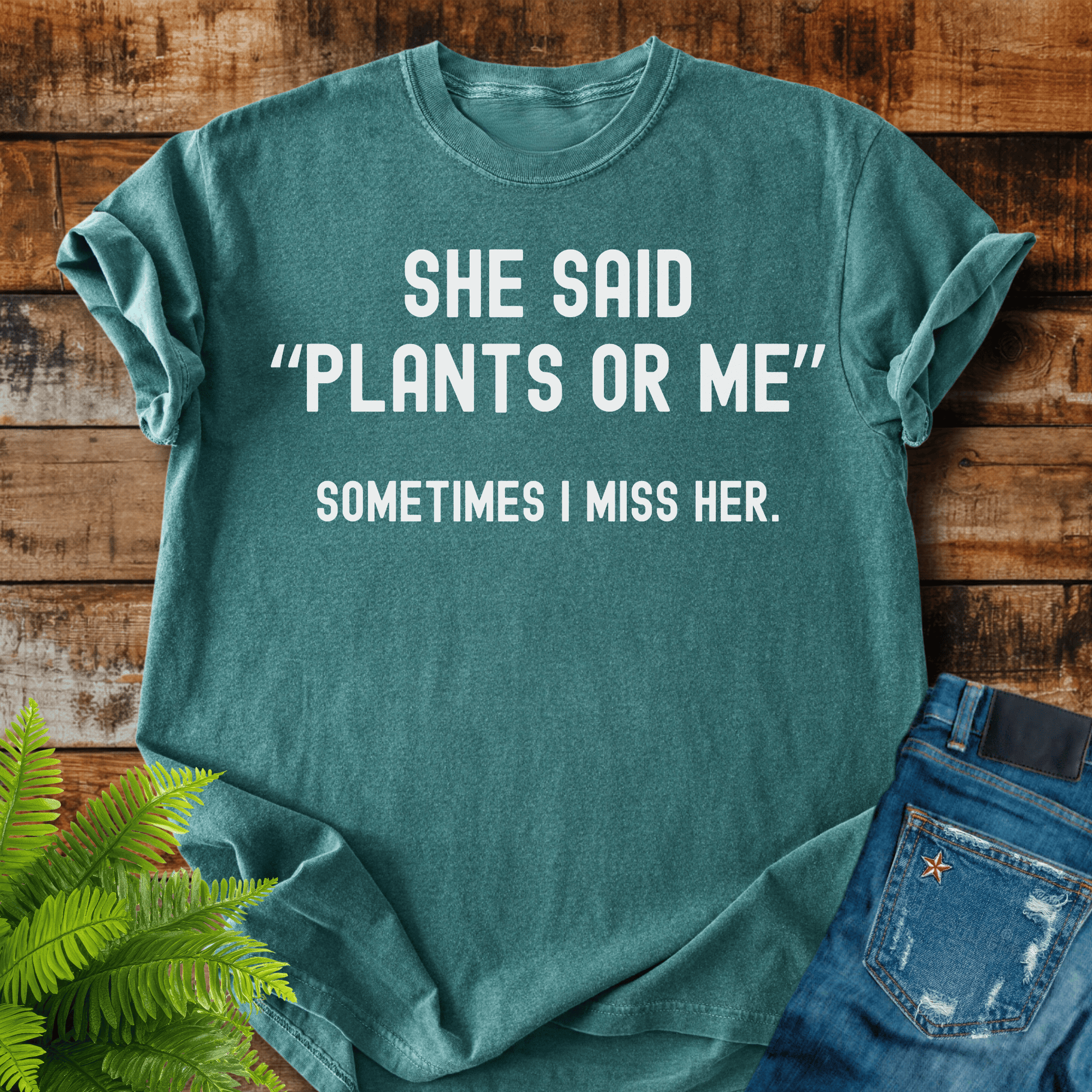 Plants Or Me T-shirt