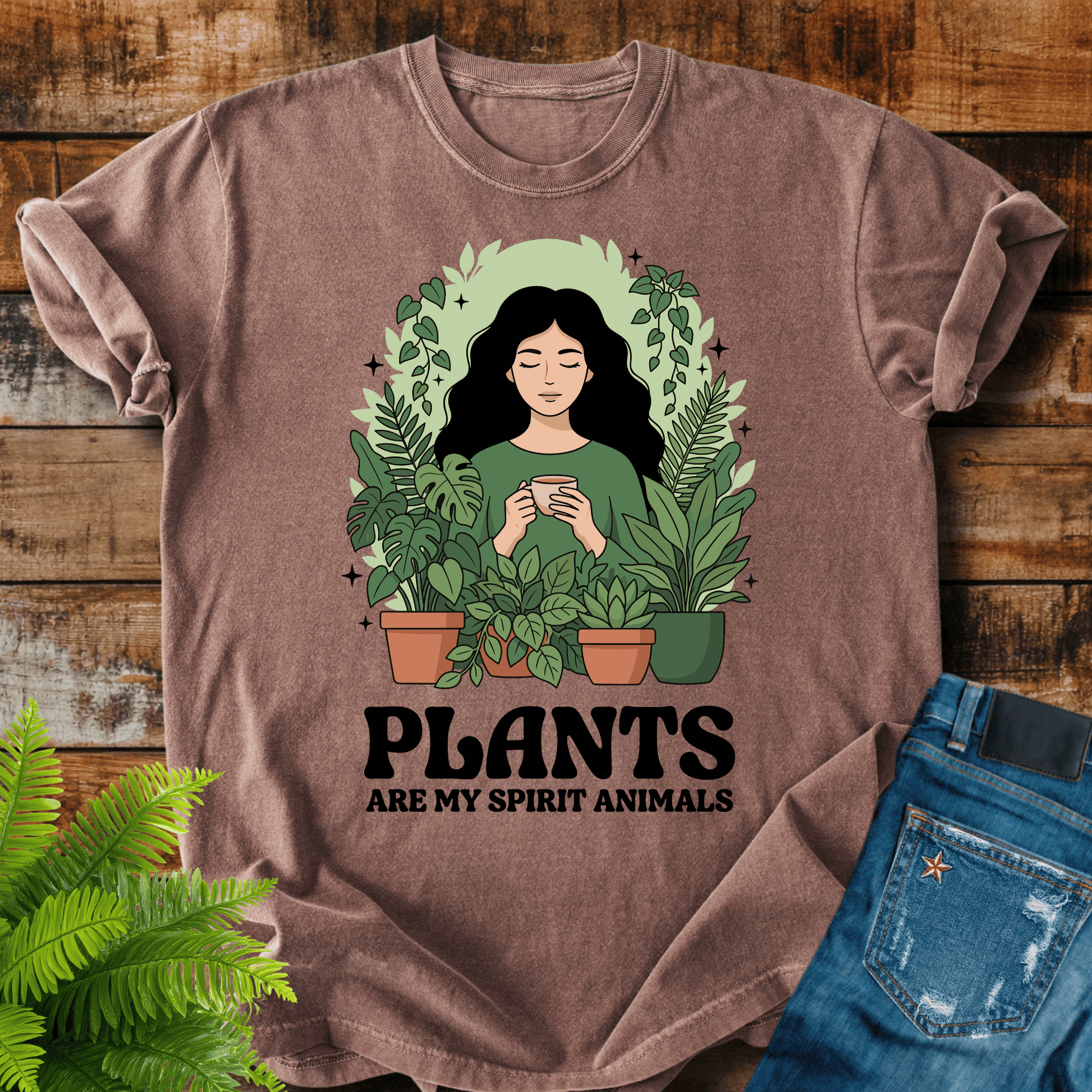 Plants Spirit Animals T-shirt