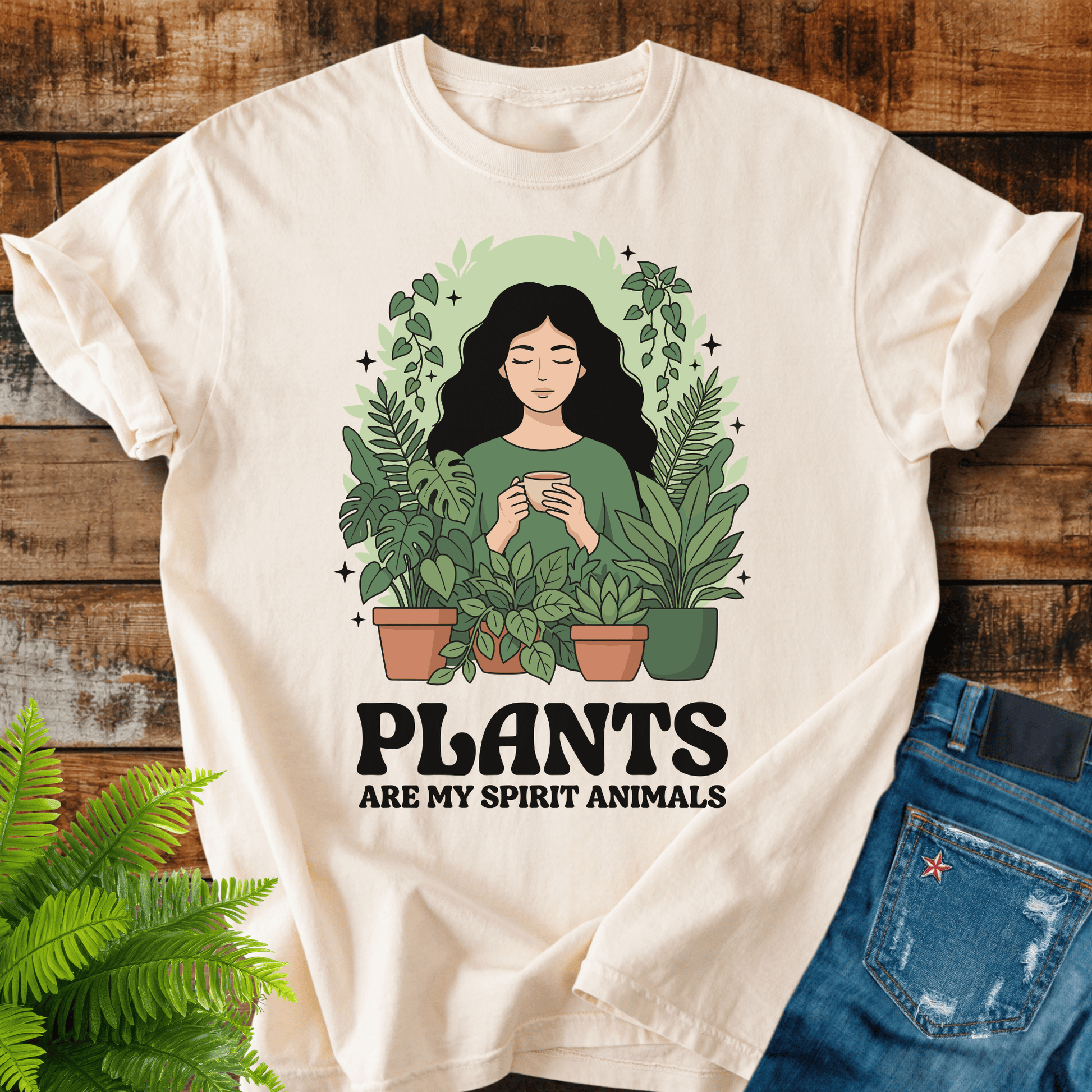 Plants Spirit Animals T-shirt