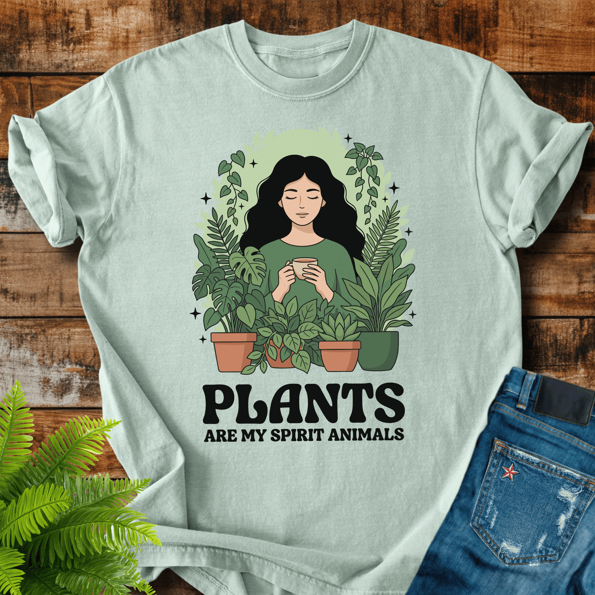 Plants Spirit Animals T-shirt