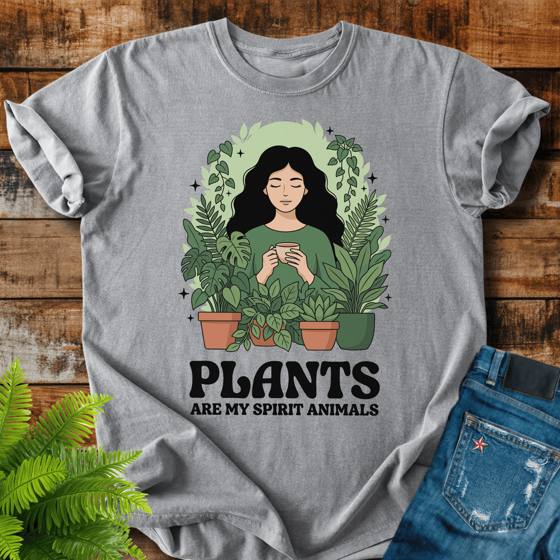 Plants Spirit Animals T-shirt