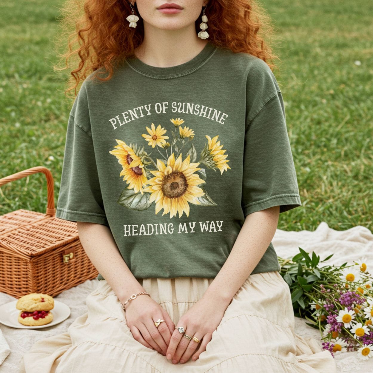 Plenty of Sunshine Sunflower T-Shirt