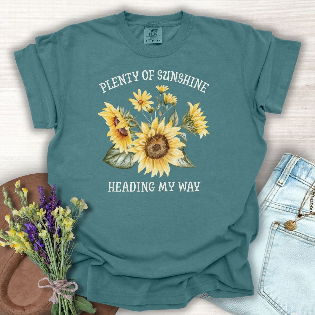 Plenty of Sunshine Sunflower T-Shirt