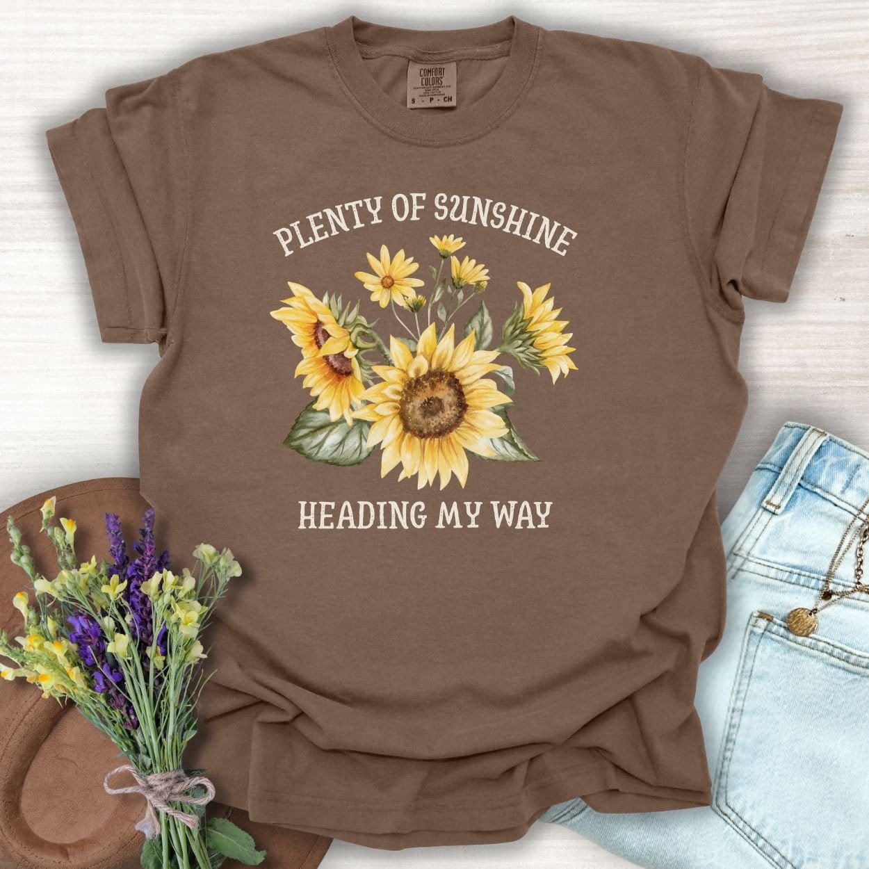 Plenty of Sunshine Sunflower T-Shirt