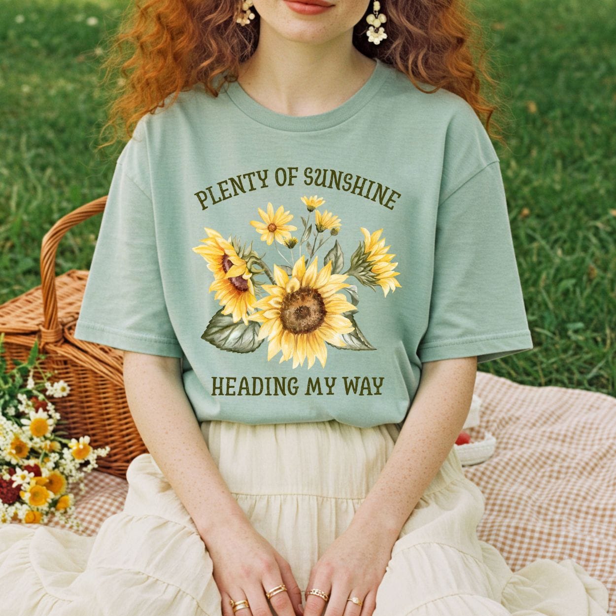 Plenty of Sunshine Sunflower T-Shirt