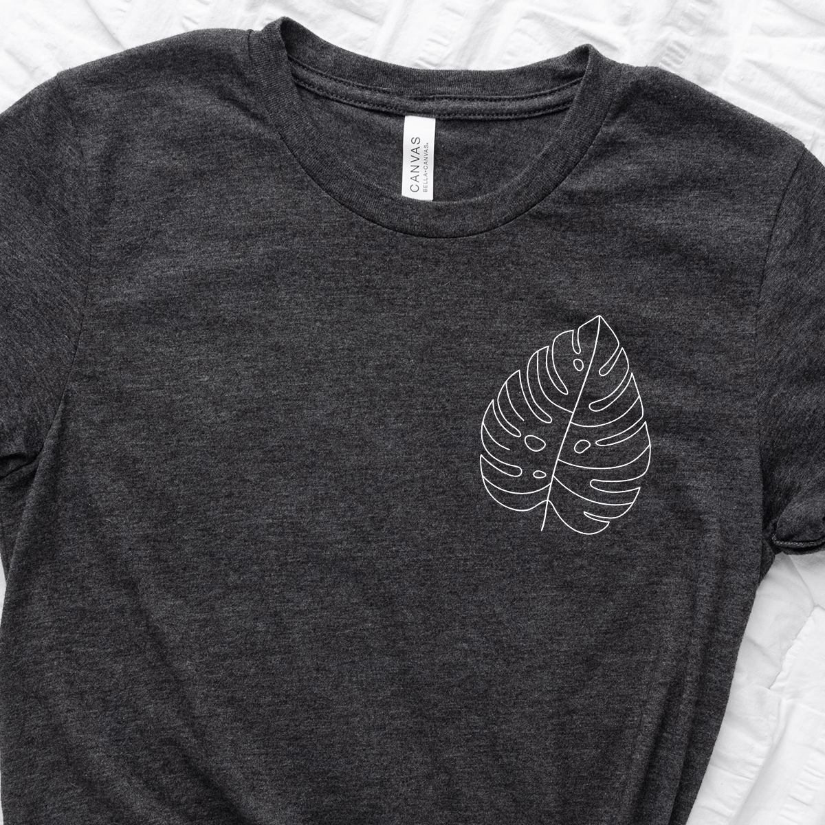 Pocket Monstera Unisex Tee