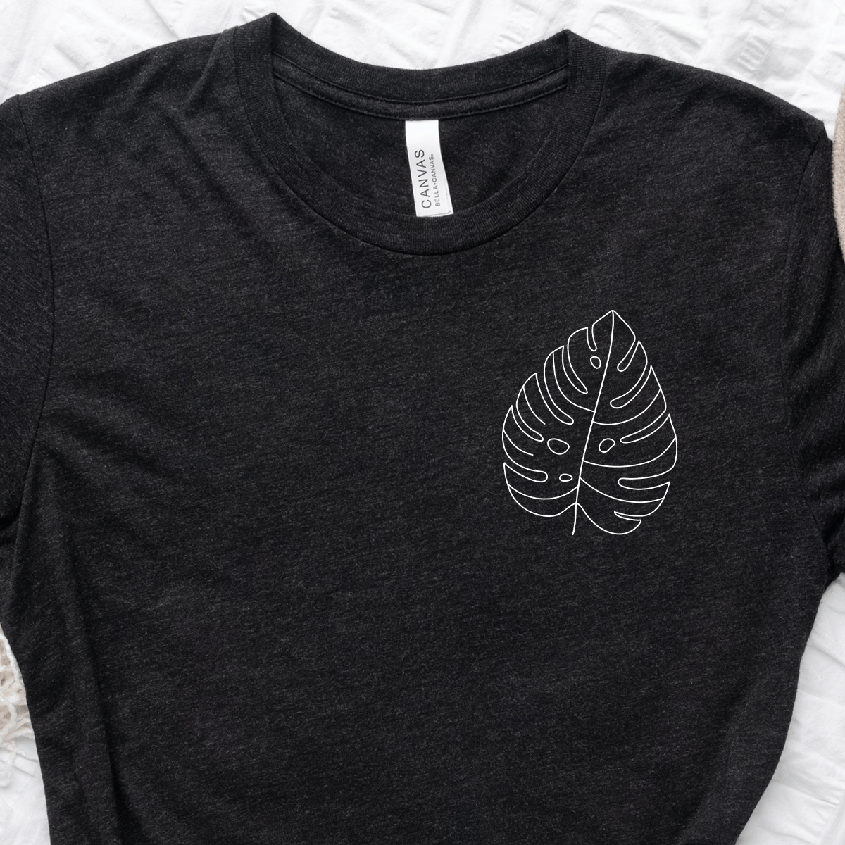 Pocket Monstera Unisex Tee