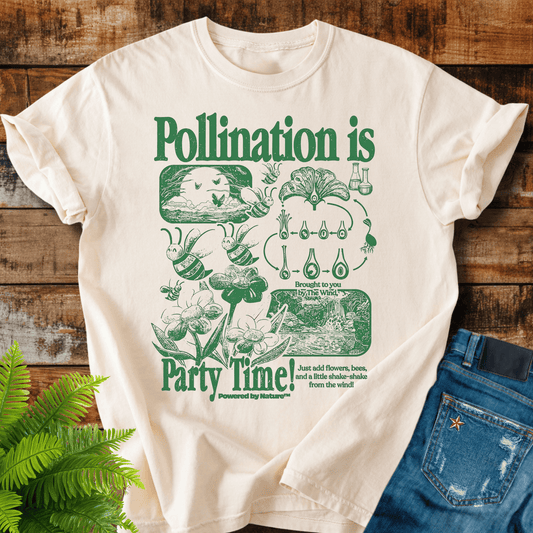 Pollination Party Time T-shirt