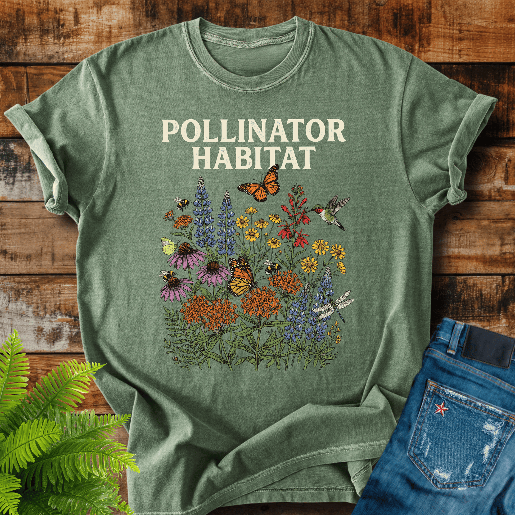 Pollinator Habitat T-shirt