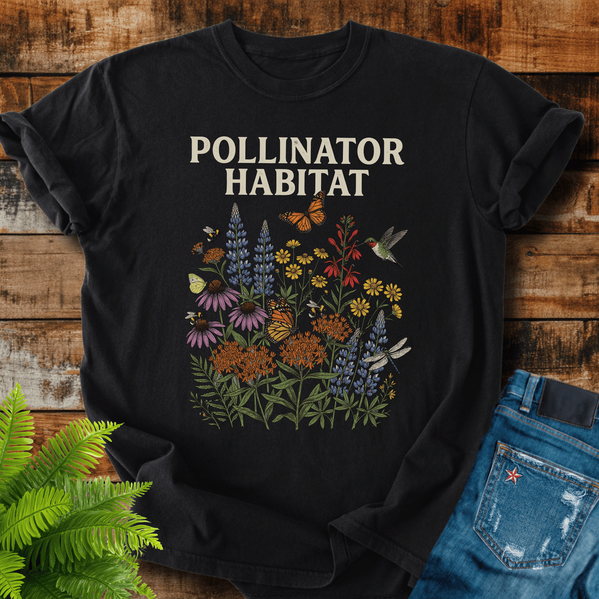 Pollinator Habitat T-shirt