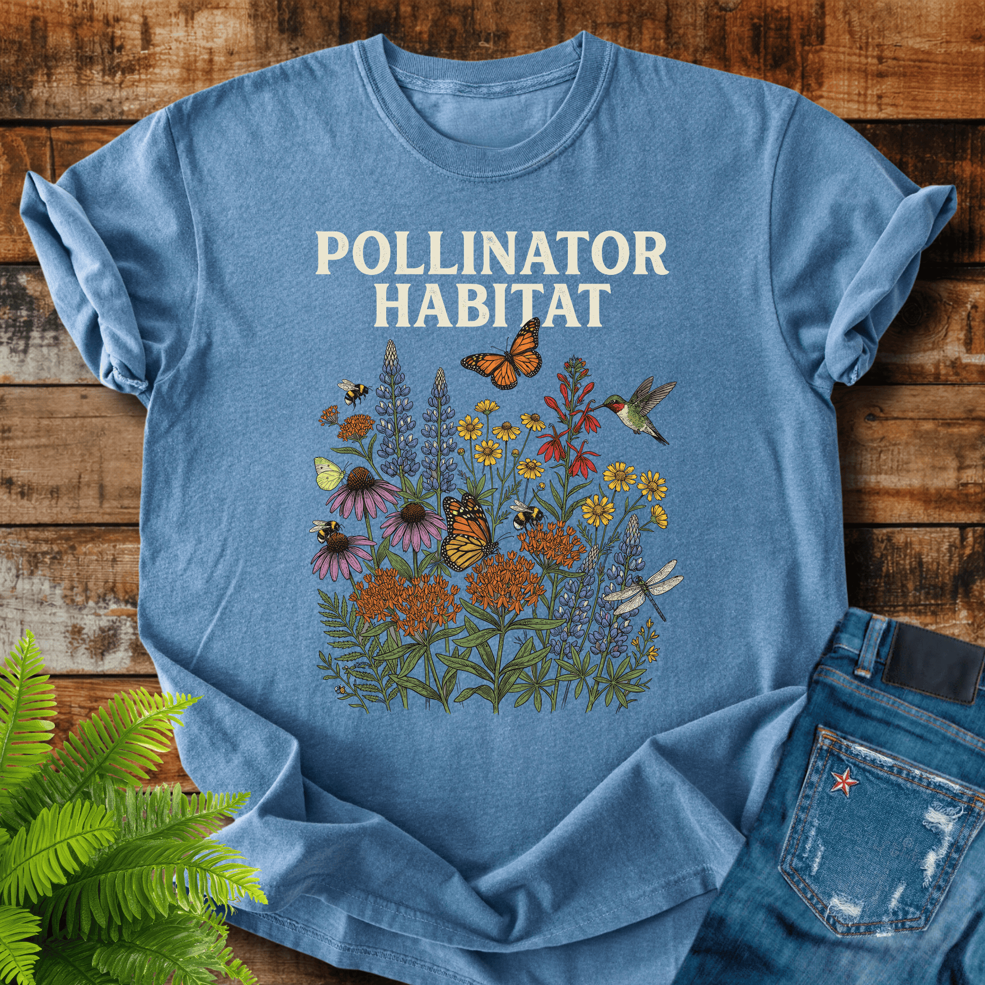 Pollinator Habitat T-shirt