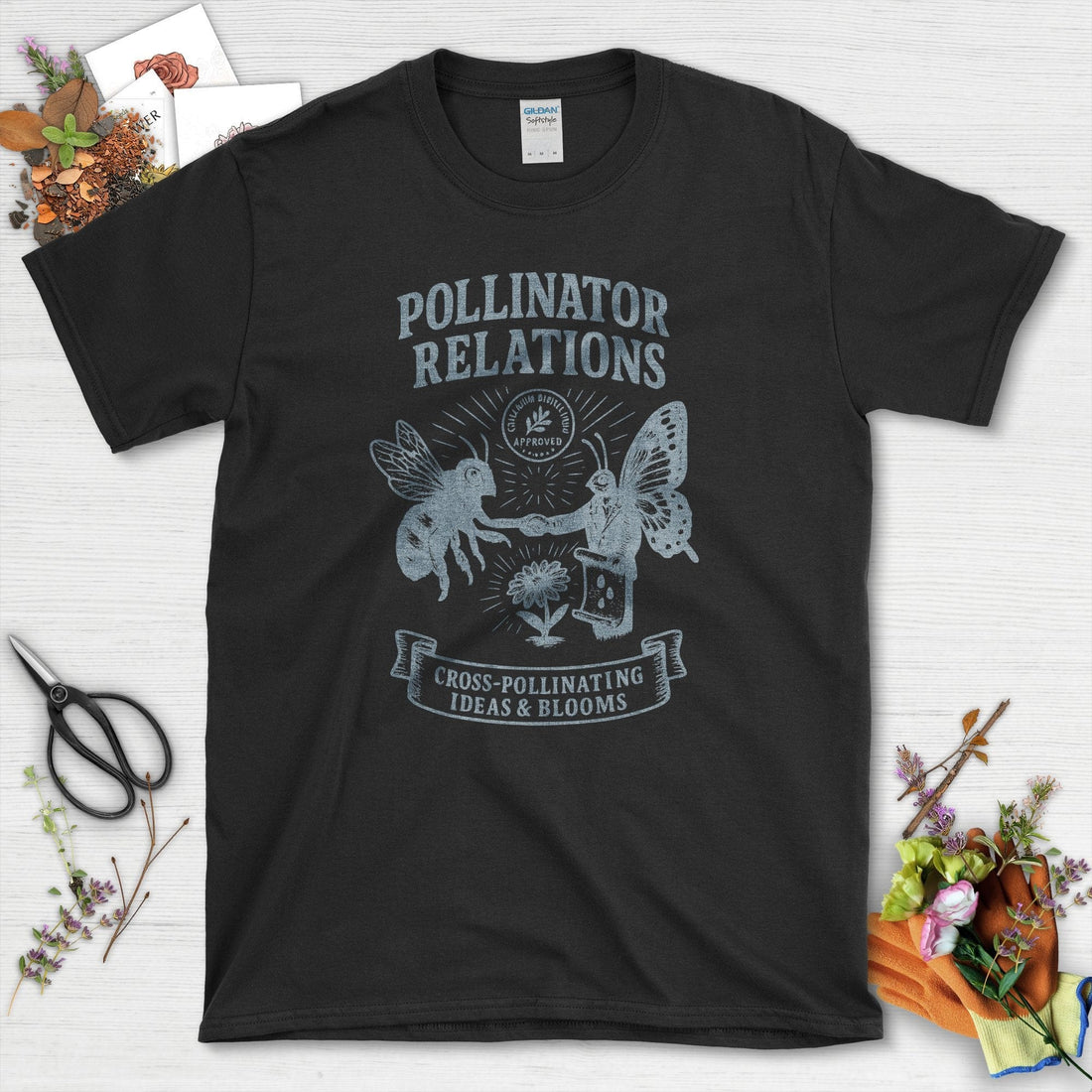 Pollinator Relations Cross-Pollinating T-Shirt