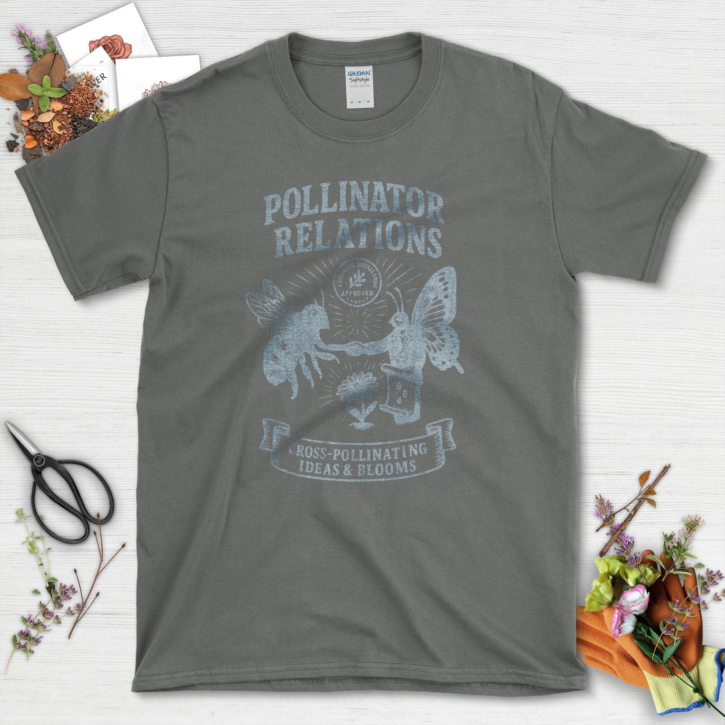 Pollinator Relations Cross-Pollinating T-Shirt