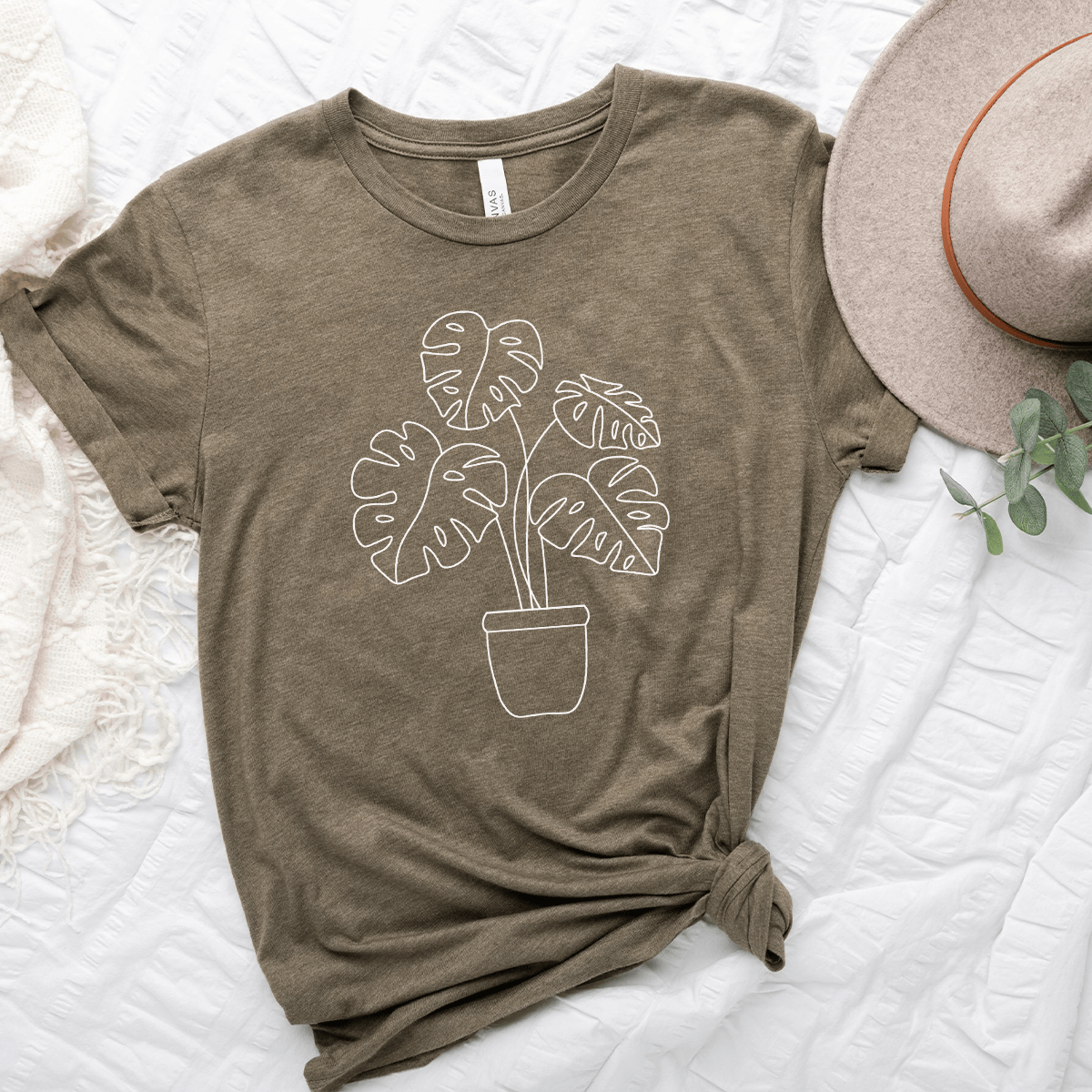 Potted Monstera Unisex Tee