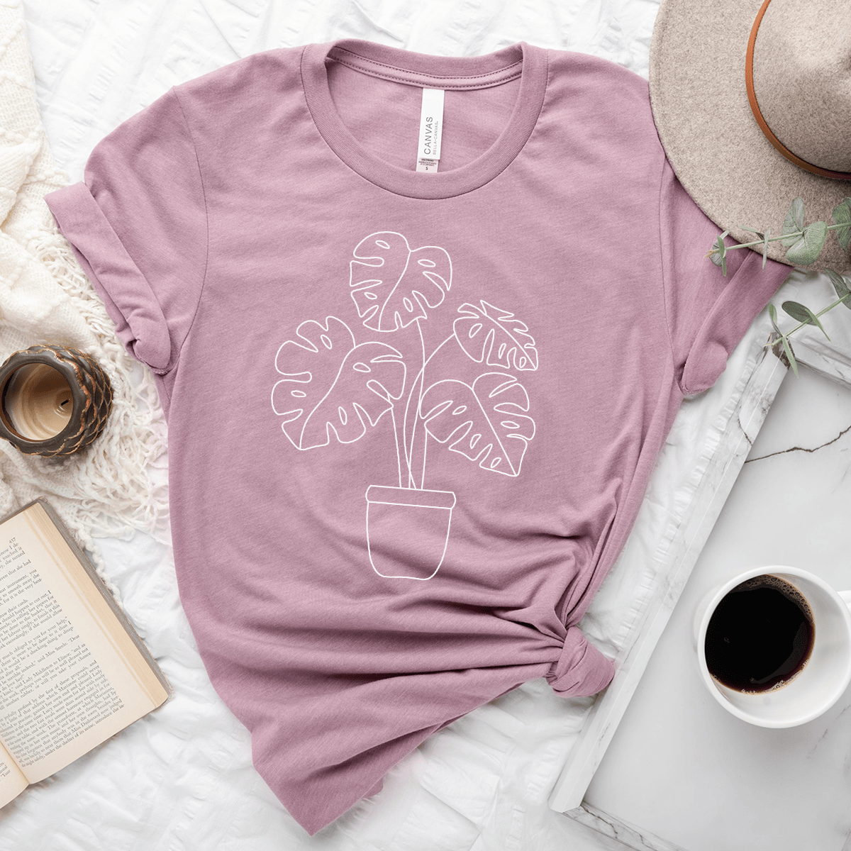 Potted Monstera Unisex Tee