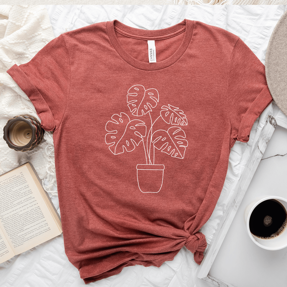 Potted Monstera Unisex Tee
