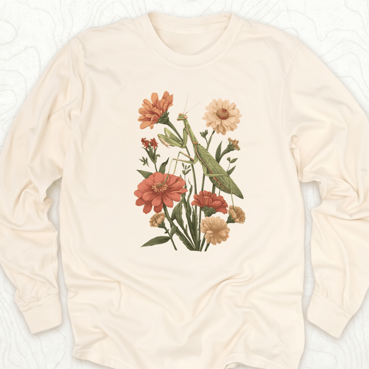 Praying Mantis LS T-shirt