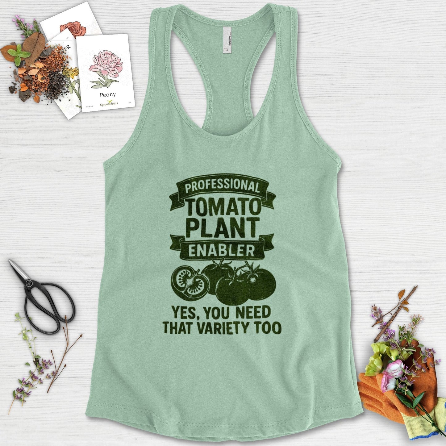 Professional Tomato Plant Enabler Racerback