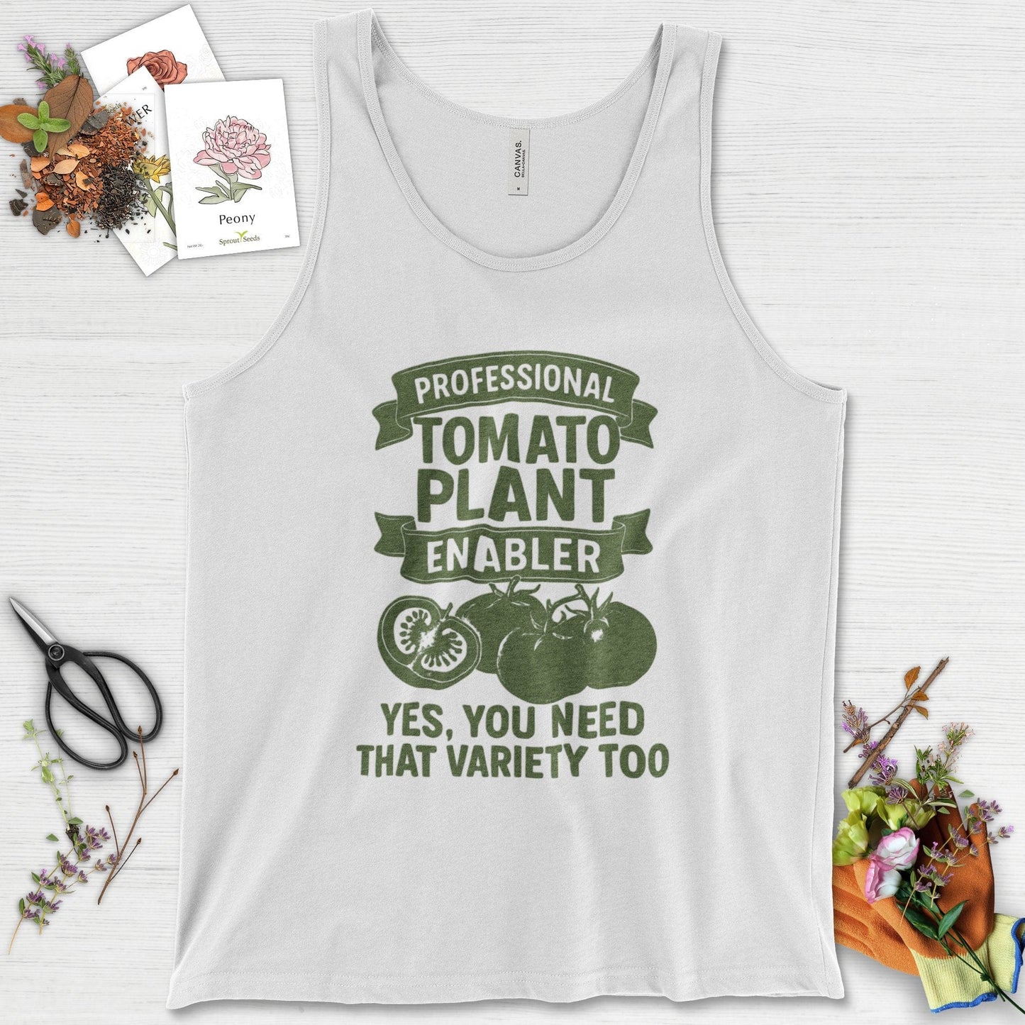 Professional Tomato Plant Enabler Tank Top