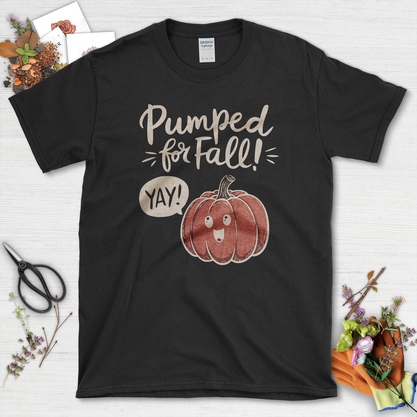 Pumped for Fall Garden T-Shirt