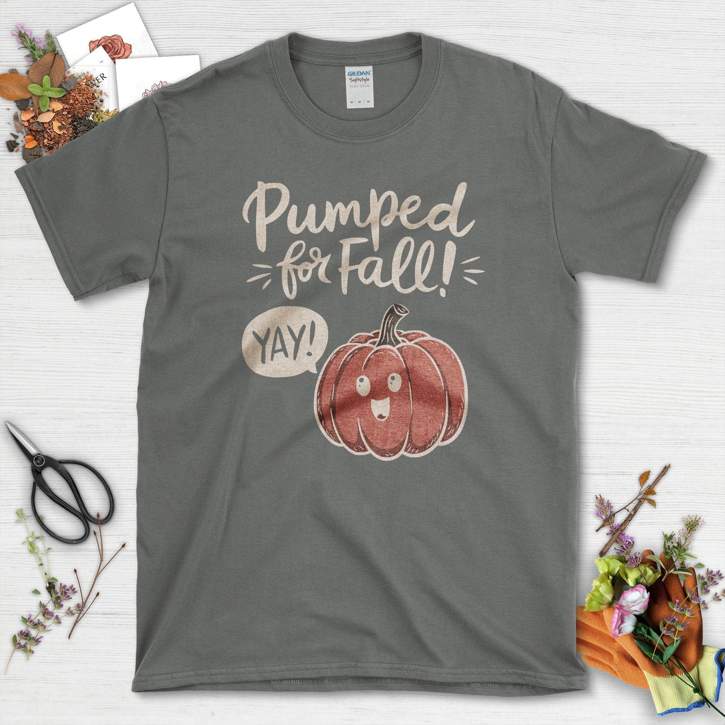 Pumped for Fall Garden T-Shirt