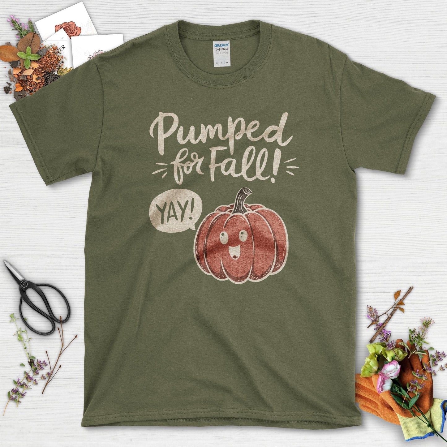 Pumped for Fall Garden T-Shirt