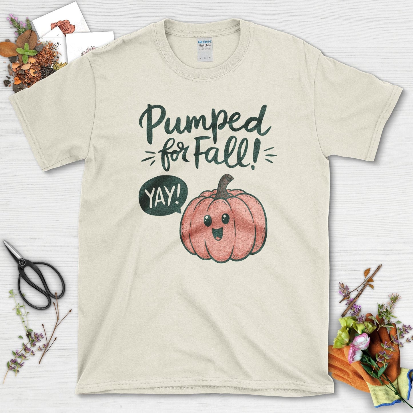 Pumped for Fall Garden T-Shirt