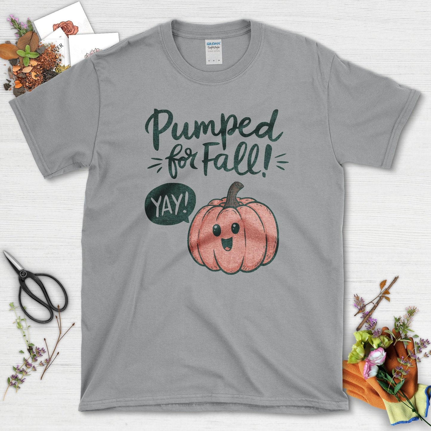 Pumped for Fall Garden T-Shirt