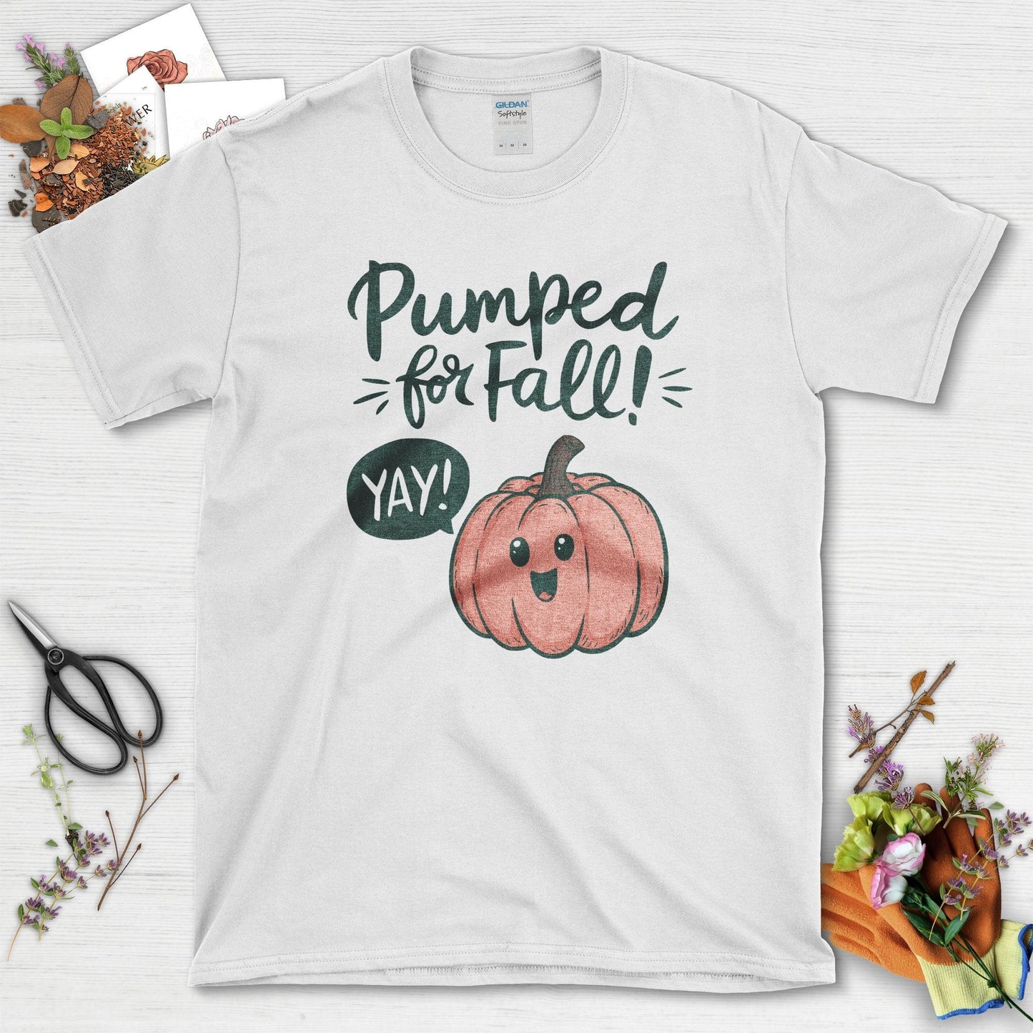 Pumped for Fall Garden T-Shirt