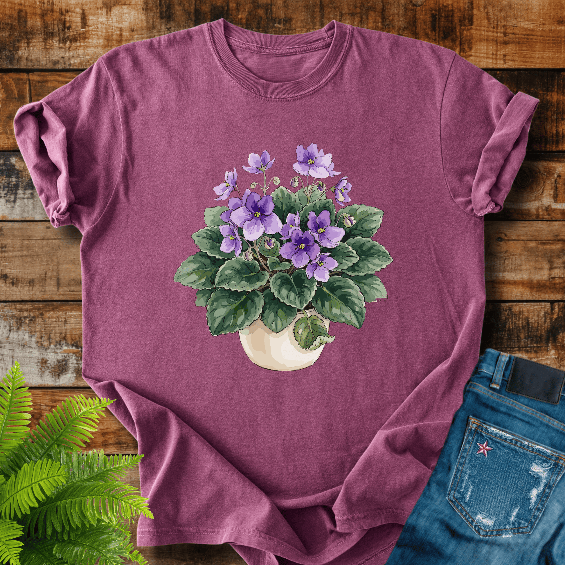 Purple Violets T-shirt