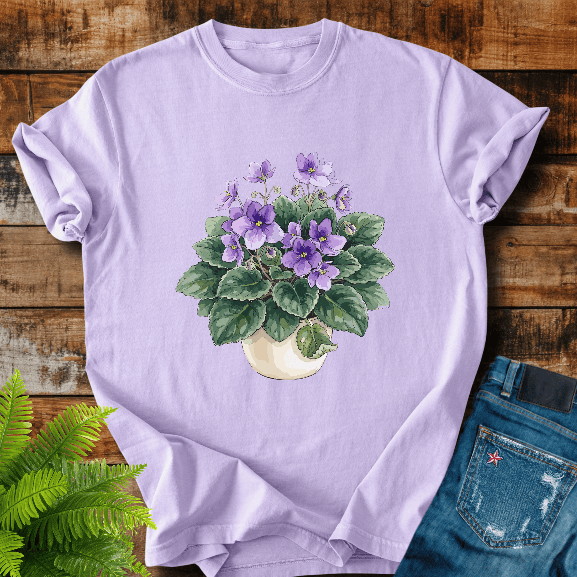 Purple Violets T-shirt