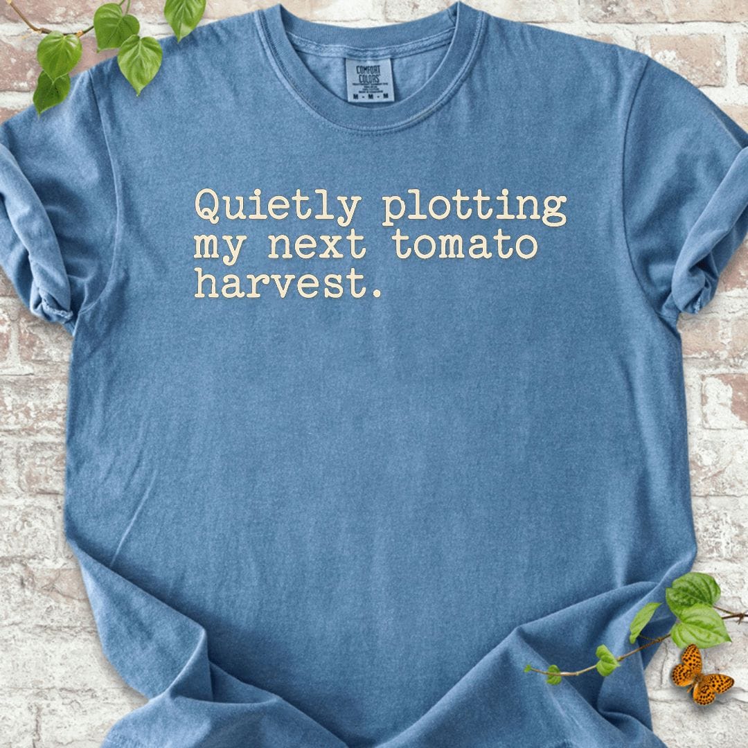 Quietly Plotting Tomato Harvest T-Shirt