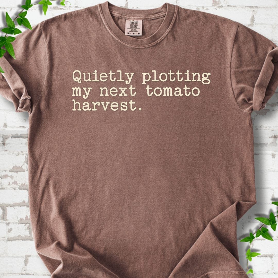 Quietly Plotting Tomato Harvest T-Shirt