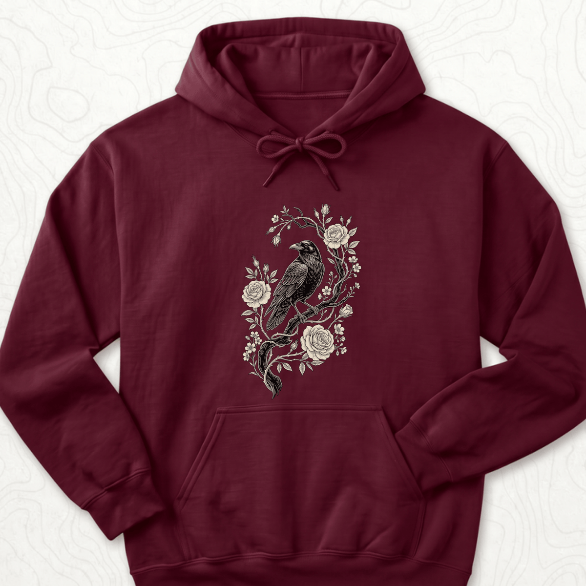 Raven Roses Hoodie