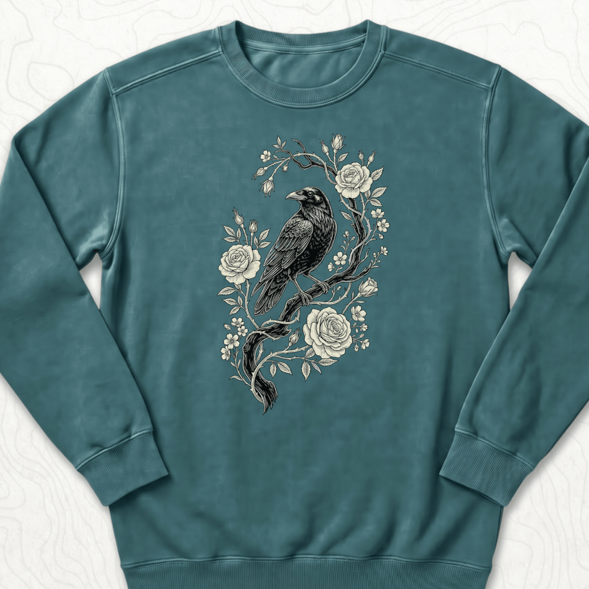 Raven Roses Sweatshirt