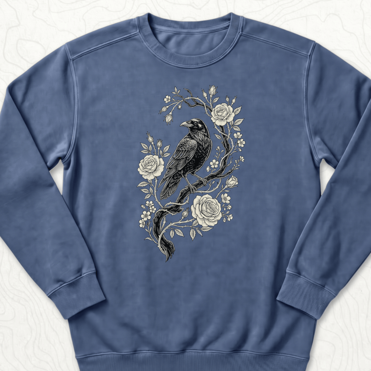 Raven Roses Sweatshirt