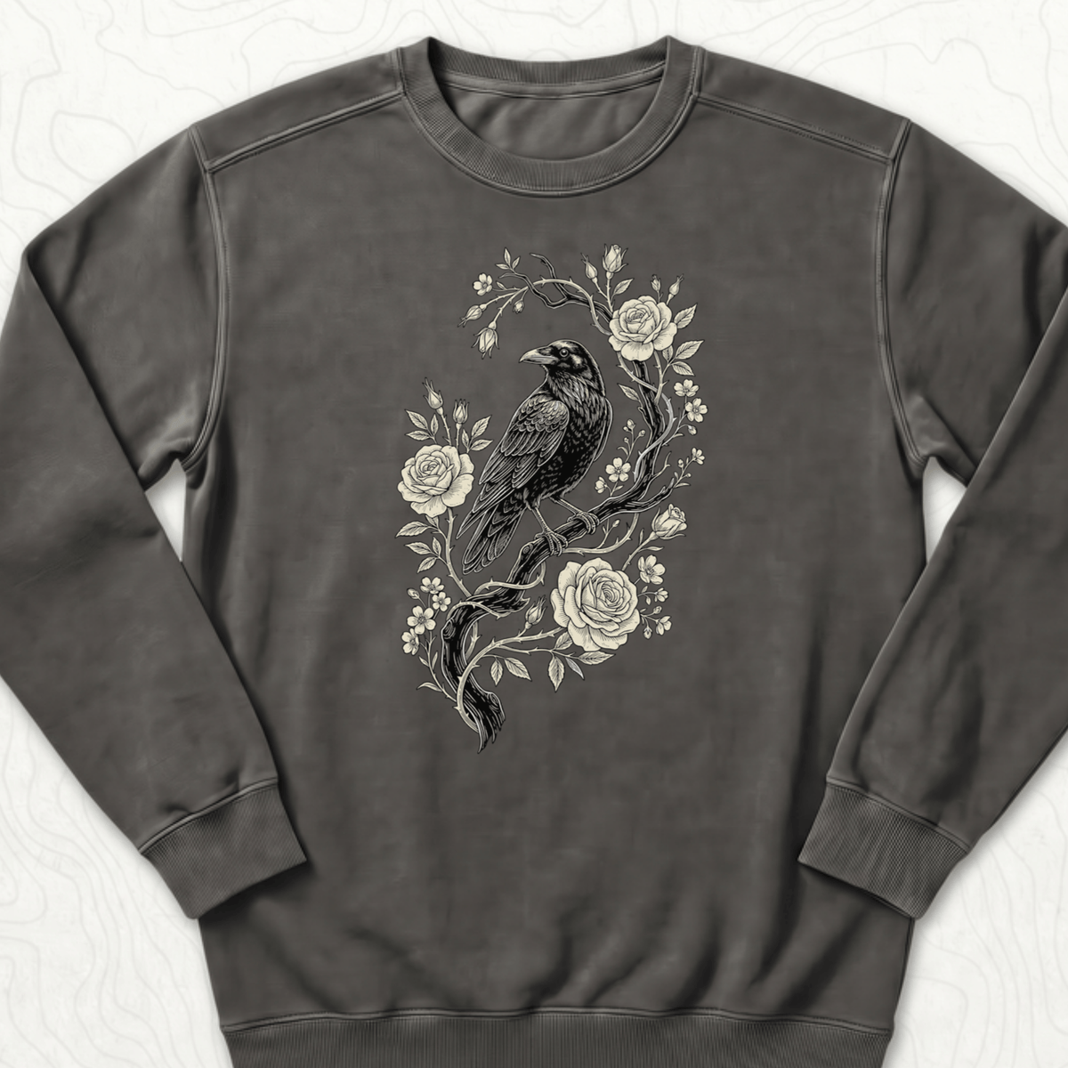 Raven Roses Sweatshirt