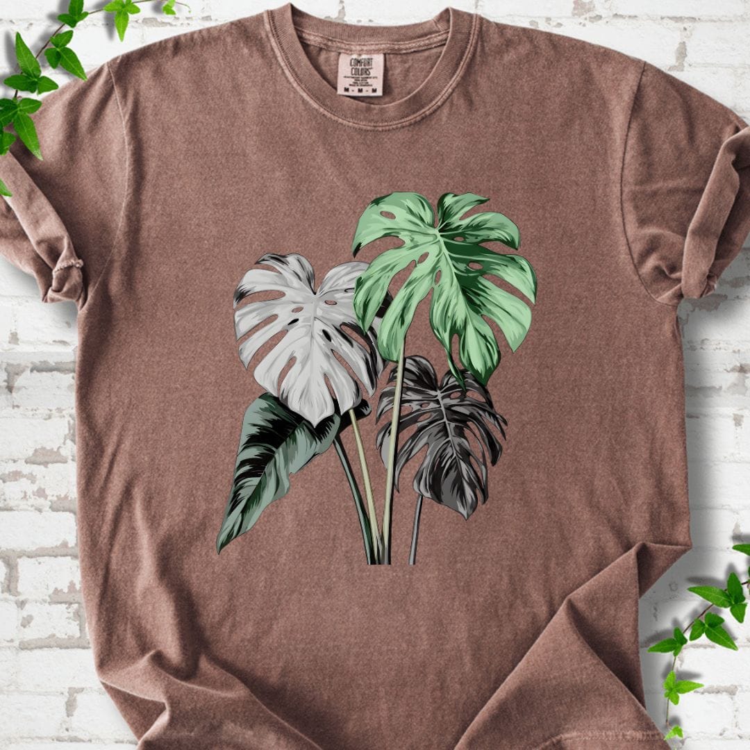 Realistic Monstera Plant T-Shirt
