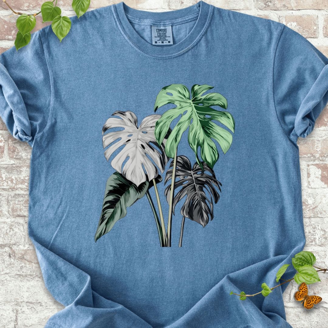 Realistic Monstera Plant T-Shirt