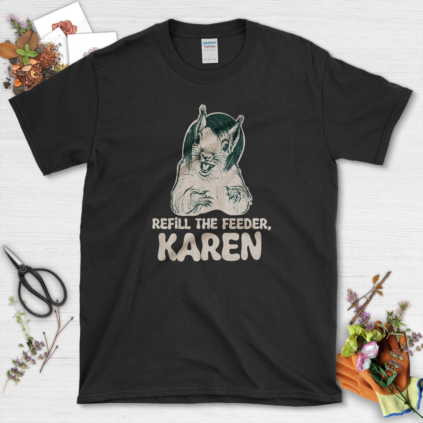 Refill Feeder Karen Squirrel T-Shirt