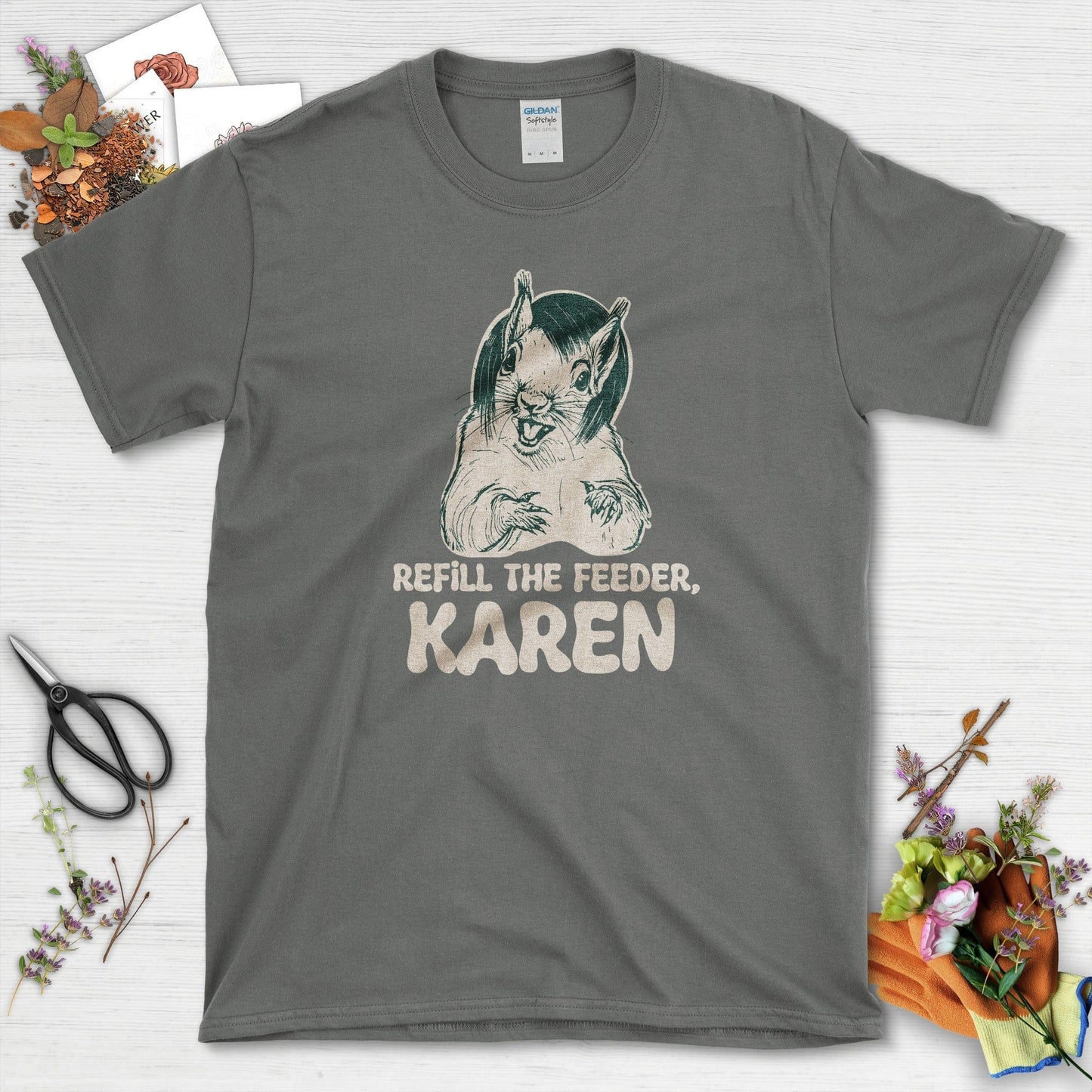 Refill Feeder Karen Squirrel T-Shirt