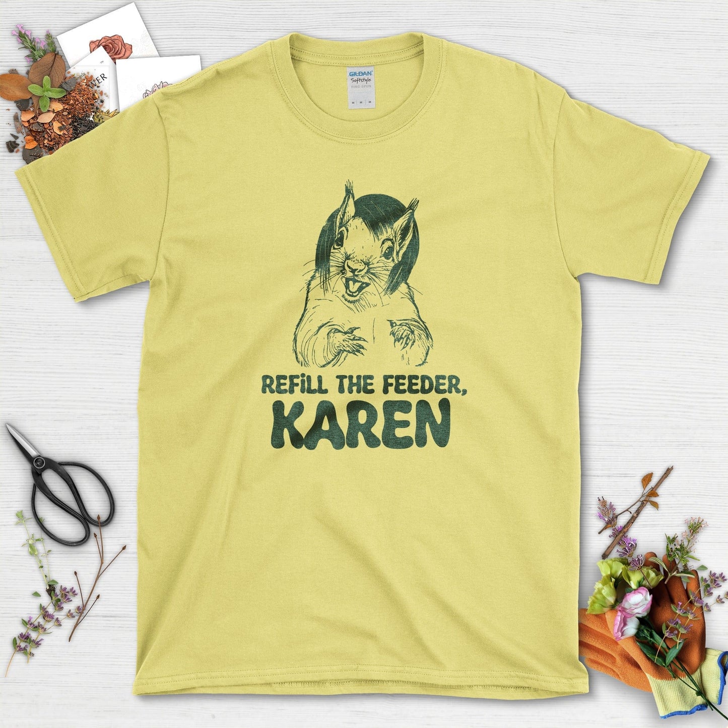 Refill Feeder Karen Squirrel T-Shirt