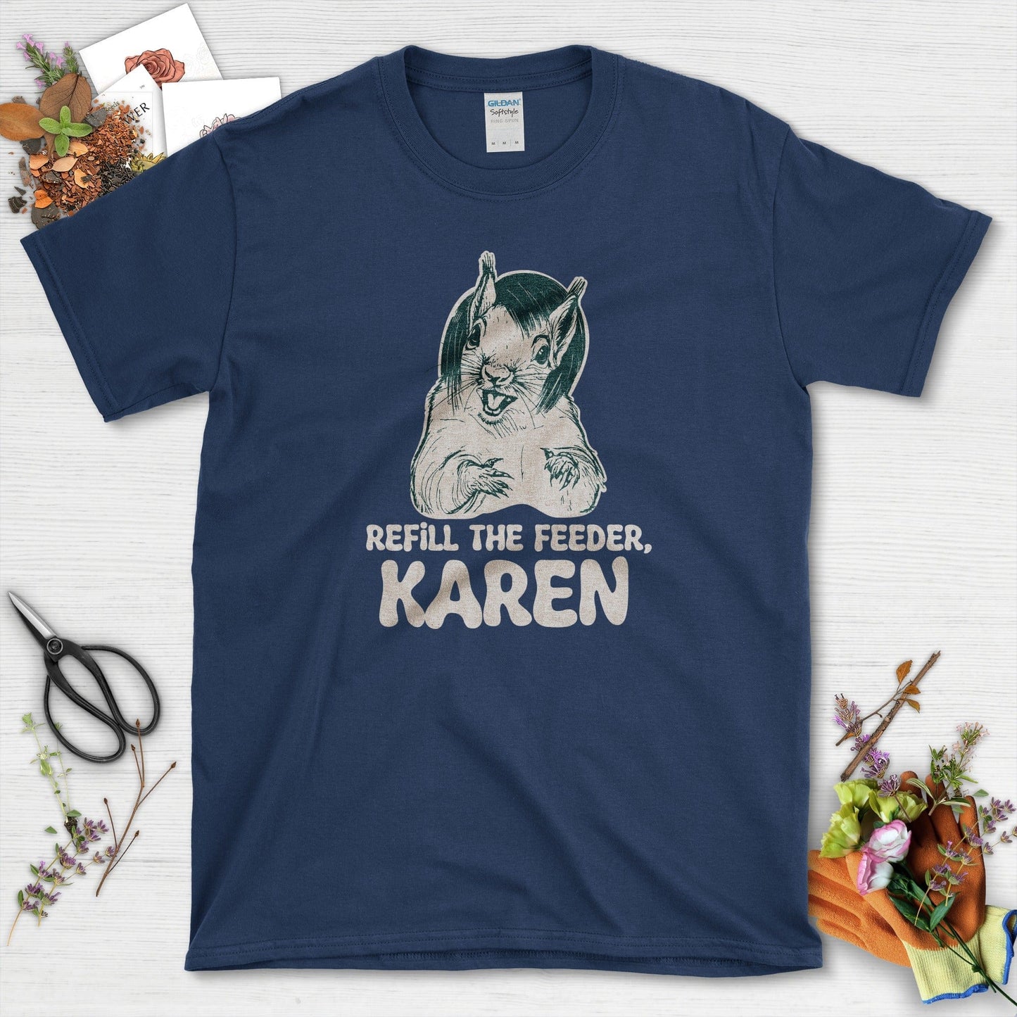 Refill Feeder Karen Squirrel T-Shirt