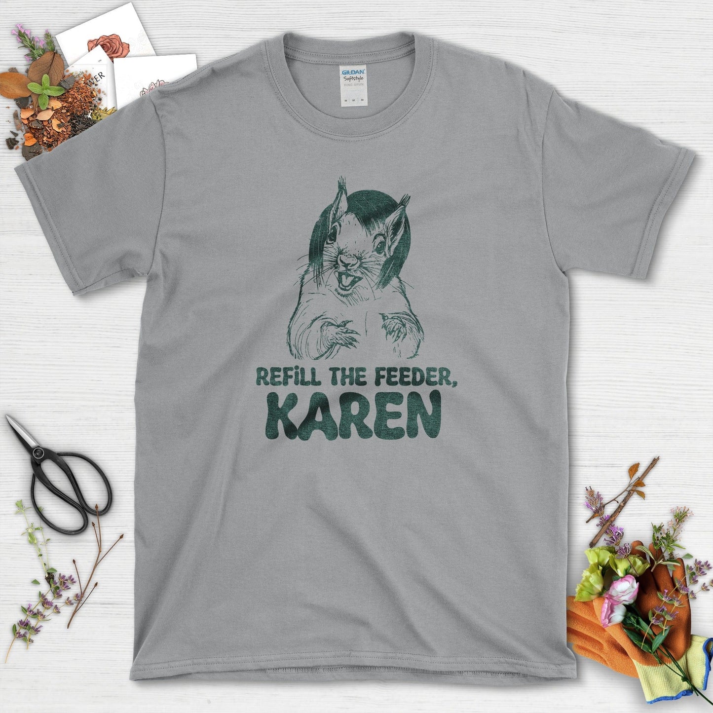 Refill Feeder Karen Squirrel T-Shirt