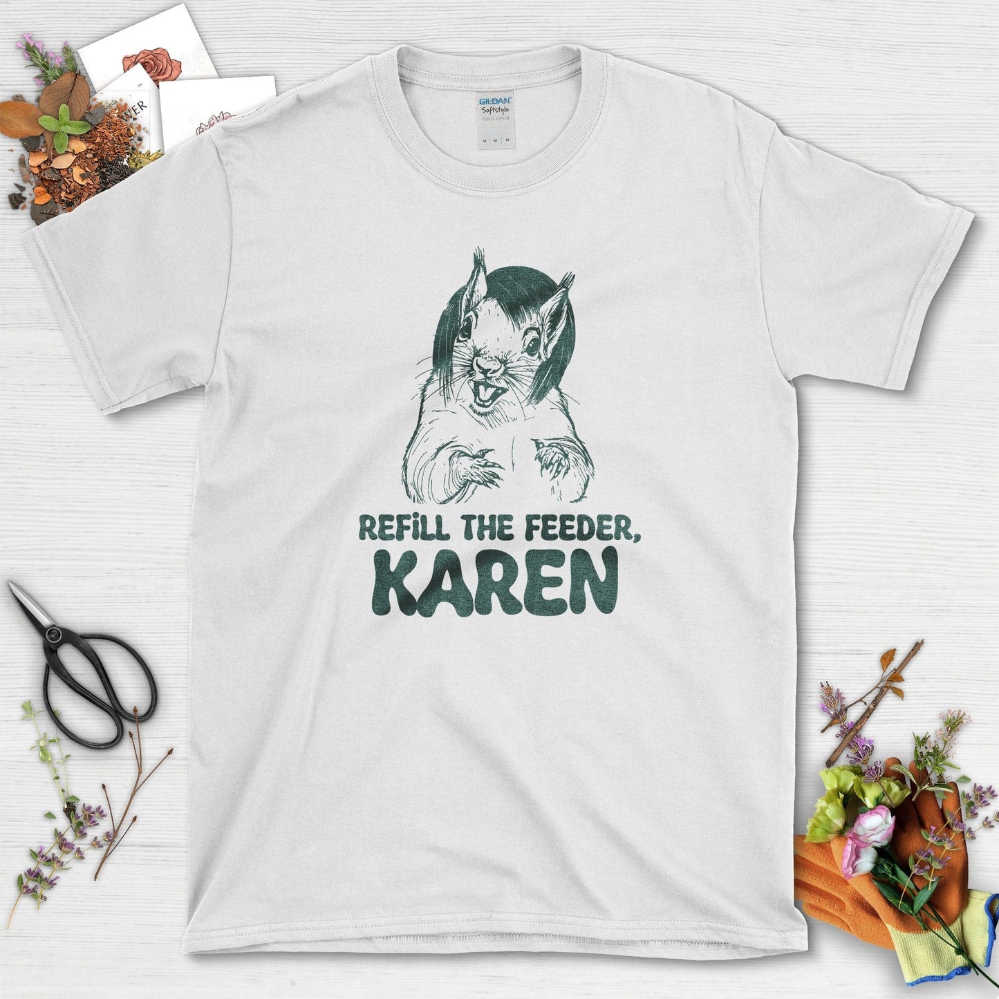 Refill Feeder Karen Squirrel T-Shirt