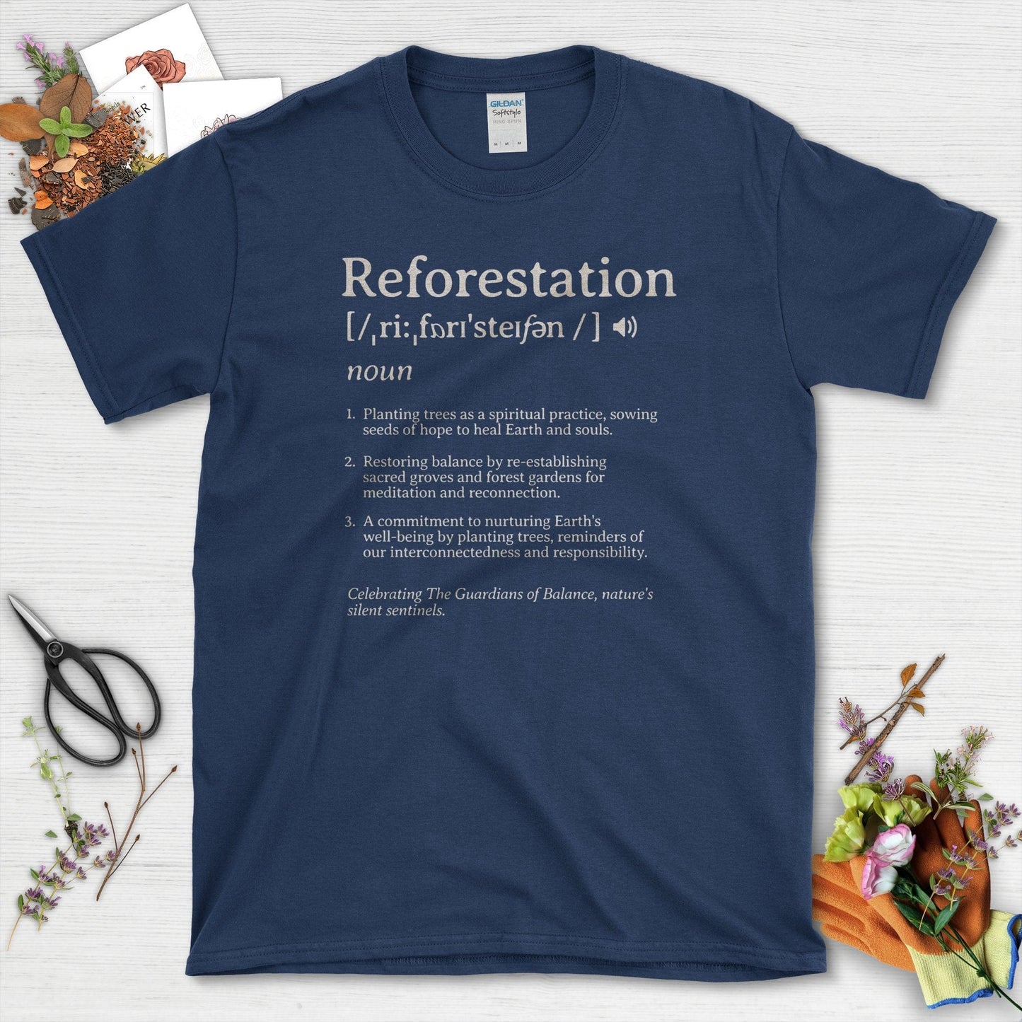 Reforestation Spiritual Practice Definition T-Shirt
