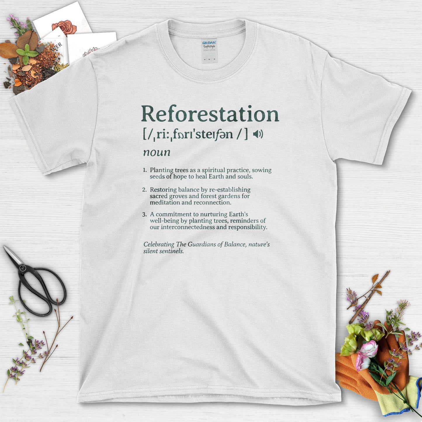 Reforestation Spiritual Practice Definition T-Shirt